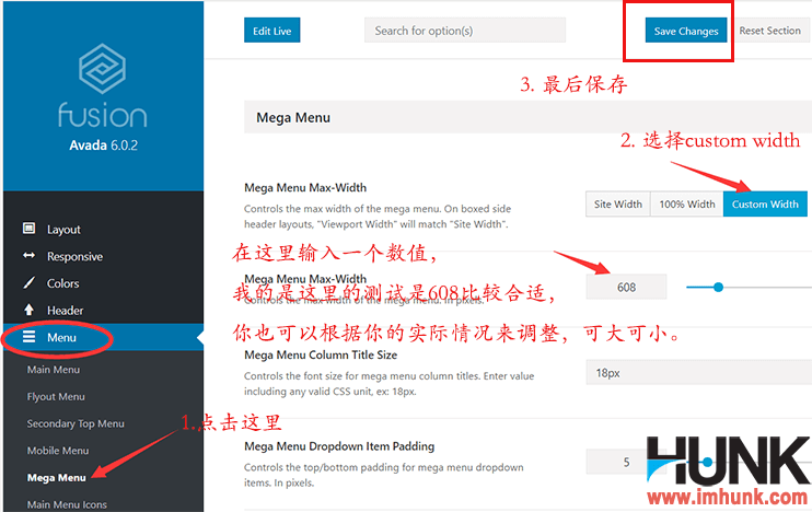 Avada主题用mega menu实现图片导航效果 14