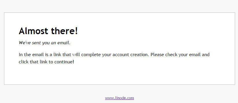 linode install 2