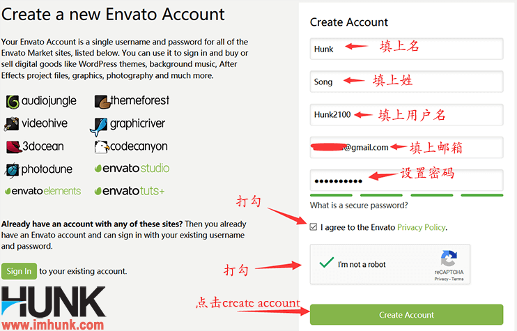 themeforest注册账号 3