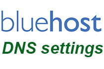  Domain name resolution of Bluehost space