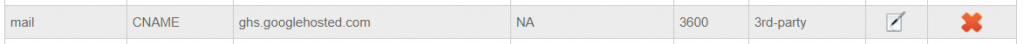 namesilo cname示范