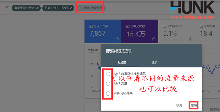 google GSC效果菜单之搜索结果呈现