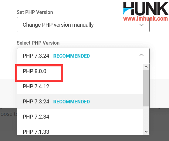 2020年siteground支持的php版本