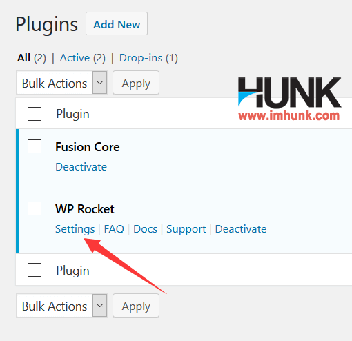 wp rocket插件设置教程 1