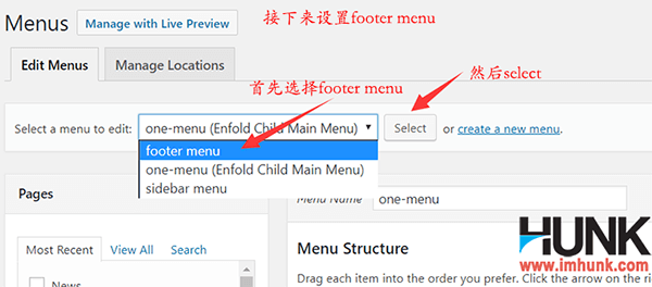 设置Enfold网站的sidebar和footer的内容 9-0