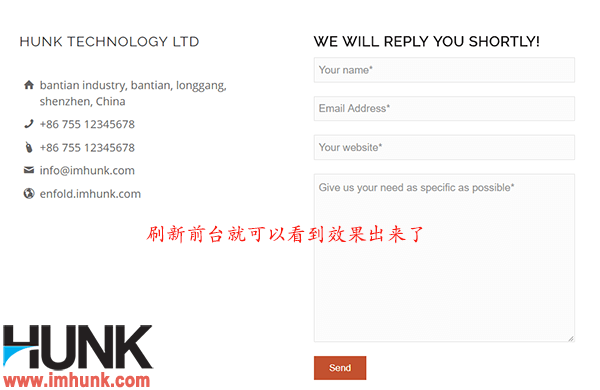 Enfold主题建立网站contact us 页面 29