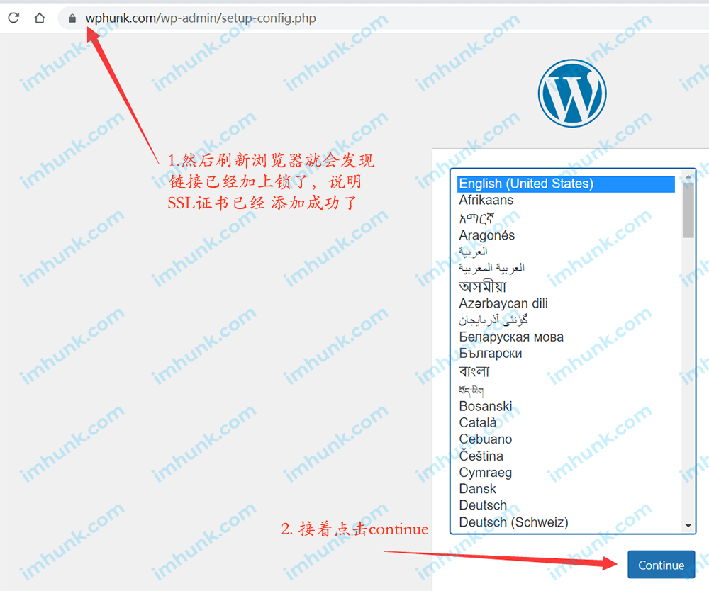 在vultr上安装lnmp，wordpress网站和ssl手把手教程 41